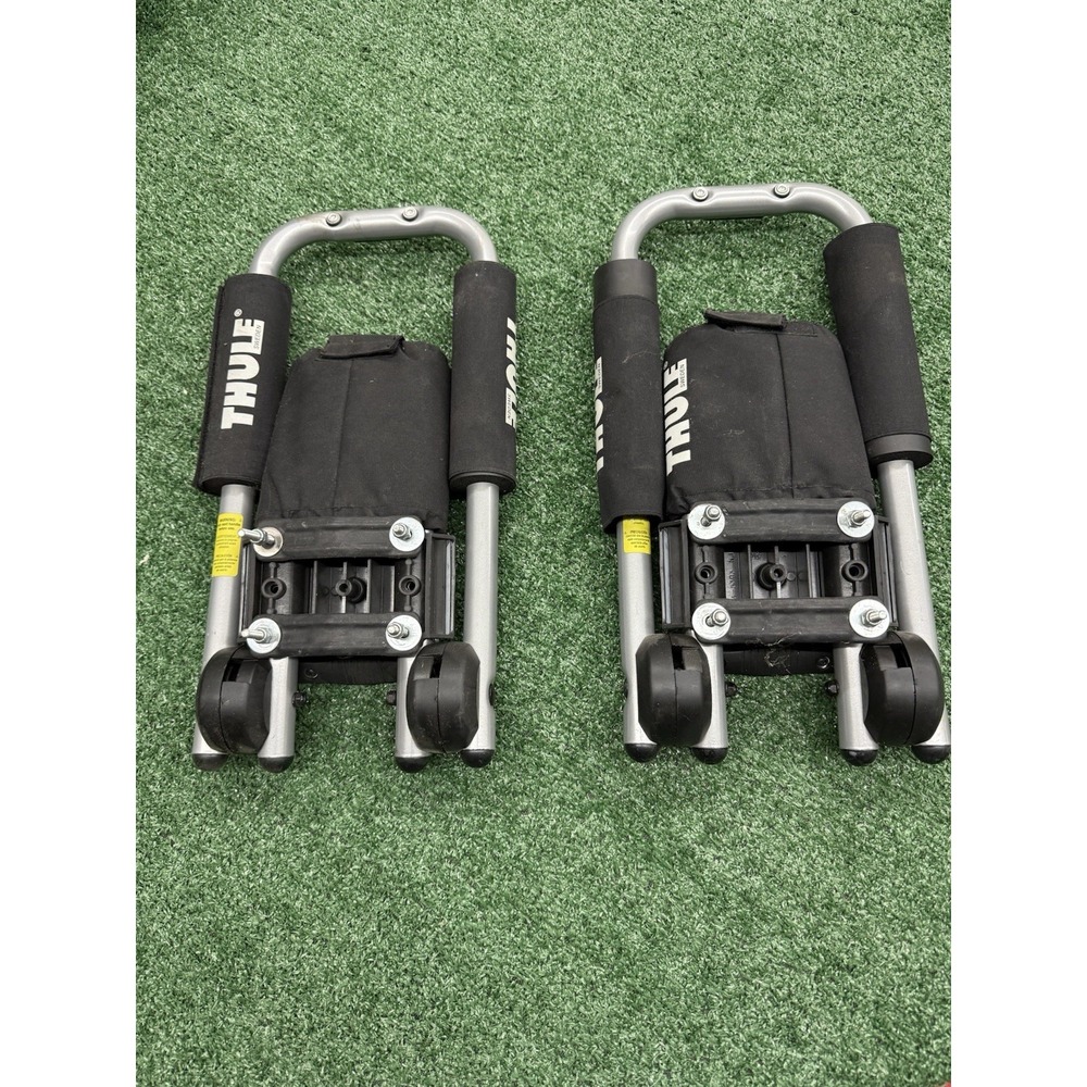 Thule Hull-A-Port Pro Set Folding Rooftop Kayak Carrier 835PRO Sweden Roof Rack